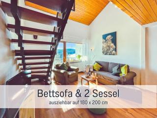 Ferienwohnung Sonnenseite Schonach mit privater Sauna, perfekt für Familien - Schonach - 8