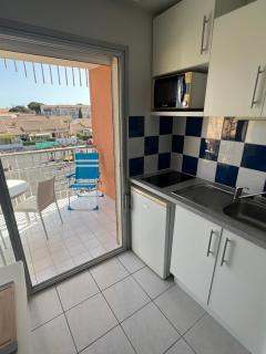 PRIMAVERA Agréable T2 résidence avec piscine Plage Richelieu Cap d'Agde - 6