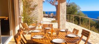 Villa à Fautea, 8 pers, piscine chauffée, pieds dans l'eau - Conca - 5
