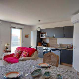 Superbe T3 wifi climatisé, Le Sunset Lodge, Narbonne Plage - Narbonne-Plage - 7