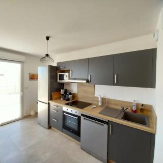 Superbe T3 wifi climatisé, Le Sunset Lodge, Narbonne Plage - Narbonne-Plage - 6