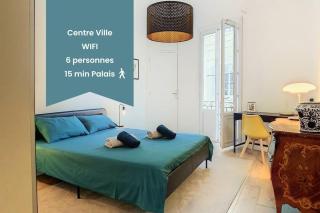 Saint Jean - 6 pers 90m2 - 15 min Palais - Climatisé - Cannes - 0