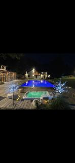 Magnifique chalet en bois avec piscine et jacuzzi - Court-Saint-Étienne - 3