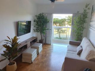 Ap Pé na Areia Vista Parcial Mar - Santos - 9