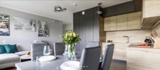 Nadmorski apartament z siłownią i sauną w Apart Hotelu Baltica Towers - Danzig - 9