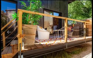 Nouveau ENVOUTEMENT près de GORDES Provence Maison entière neuve archi luxe écolo 4 pers parking privé - Robion en Luberon - 4