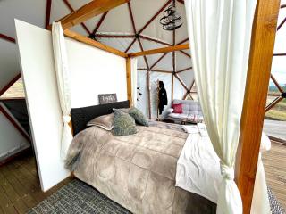 Lujoso Glamping MarQua Spa Guatavita Wifi Cocina - 3