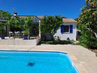 VILLA climatisée, avec 3 Chambres , Piscine, et terrain arboré - Saint-Cyr-sur-Mer - 8