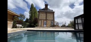 Maison de maître avec piscine - Quetteville - 6