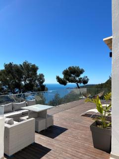 Èze - Appartement dans bas de villa avec piscine près de Monaco - Èze - 8