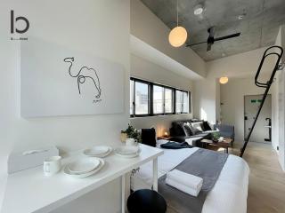bHOTEL Nekoyard - Bright Loft Studio 5 Min Walk to Peace Park & City Center - Hiroshima - 7