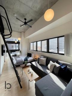 bHOTEL Nekoyard - Bright Loft Studio 5 Min Walk to Peace Park & City Center - Hiroshima - 4