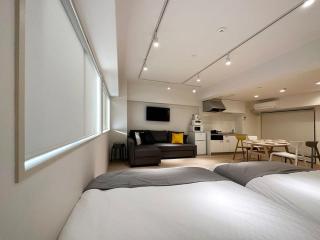 bHOTEL F-style - 1BR Apt Great Location for 6Ppl - Hiroshima - 6