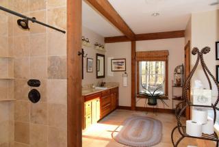 Berkshire Vacation Rentals: Peaceful Post and Beam Loft Sleeps 9 - 5