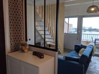 Duplex Cap d'Agde vue mer avec piscine - 7