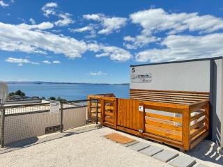 d-view Premium Mobile Home - panoramic seaview - 150 m from beach, free parking - Drage - 7