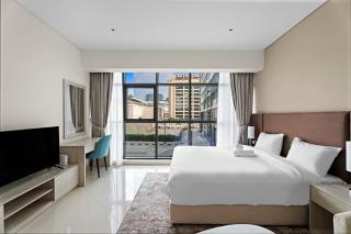 Studio Palm Jumeirah with rooftop pool and view - Dubai - 9