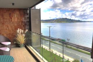 HOM I Hermoso Depto3D2B con parking vista al lago Pto Varas, Sin calefacción - Puerto Varas - 0