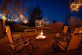 Unique Stay! Ricketts Chic Farmhouse Retreat with Stargazing Bubble Tent - 0