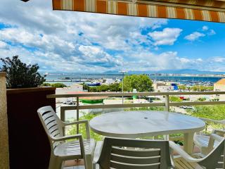 ROC MAR 3 3B - Apartamento cerca del centro y de la playa - terraza con vistas al mar y al puerto - Roses - 7