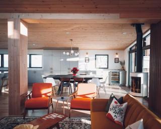 Lakeview Mid Century Luxury Cottage - Sainte-Adèle - 1