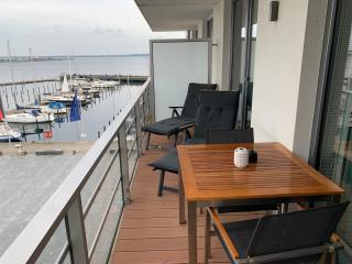 Apartment 23 "WindSegler", Blickrichtung Binnenhafen NordOffenes Meer - Eckernförde - 1