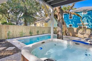 Downtown St Aug Home by Fountain of Youth Pool Spa by Beach Add Golf Cart - St. Augustine - 8