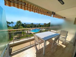 A085-Splendide appartement refait neuf avec vue mer - Vallauris - 9