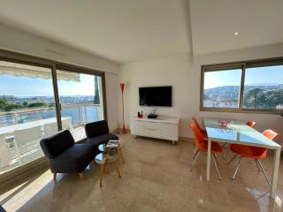 A013-Apt vue mer avec piscine et terrasse - Cannes - 8