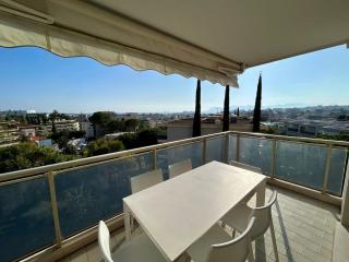 A013-Apt vue mer avec piscine et terrasse - Cannes - 5