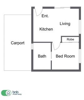 The Elm Apartments - The Green Room - Orange - 5