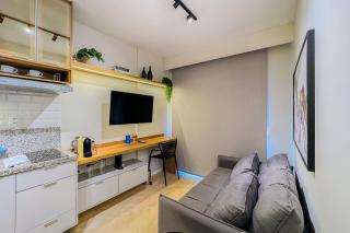 APTO 902 luxuoso | Piscina, A/C e Wi-fi 500 mb - São Paulo - 1
