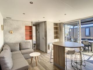 Mobil-home confort 6 pers, 3 chambres, 2 sdb, proche plage, piscine, fitness, commerces à Jullouville - FR-1-361A-80 - 9