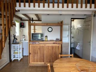 Pavillon 2 pièces mezzanine, 4 couchages, terrasse, piscine, proche plage - Narbonne Plage - FR-1-229B-100 - Narbona - 9