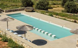 Stunning new villa with great pool area, magnificent panoramic sea view - Paros - 9