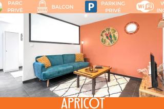 ZenBNB / Apricot / Parking privé / Balcon / Parc / - Annemasse - 0