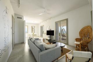 Stunning new villa with great pool area, magnificent panoramic sea view - Paros - Angairiá - 3