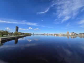 Old Riga over the river, Free parking, up to 4ppl. Self Check-in\out - Riga - 1