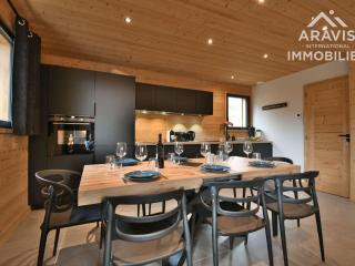 Chalet Mitoyen Luxueux 8 Pers, 3 Chambres Confortables pour une Escapade Alpestre Inoubliable - FR-1-391-168 - Le Grand-Bornand - 6