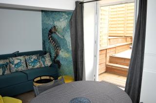 Petite vague - maison atypique avec terrasse - Saint-Aubin-sur-Mer - 8