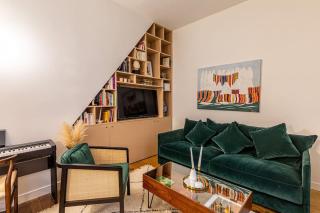 Chic Parisian Haven: Designer Apartment in the Heart of Paris - París - 9