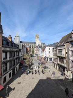 Le Perchoir - Studio vue imprenable - Hypercentre - Rouen - 2