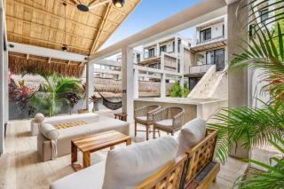 LUX Toh Villa, Rooftop Pool, Wifi, Transport - Tulum Pueblo - 9