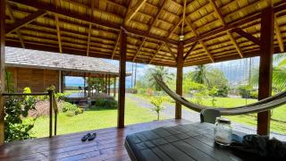 Lodge ORION - Coté Piscine - Uturoa - 7