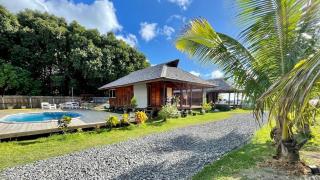 Lodge ORION - Coté Piscine - Uturoa - 4