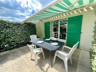 Maison avec piscine chauffée et tennis, proche plage - 4 pers., Bretignolles-sur-Mer - FR-1-231-324 - 0