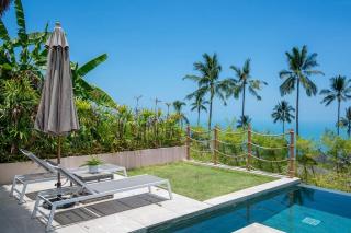 Boho Sea View Villa-Tranquil 2BR Escape KBR19 - Amphoe Koksamui - 7