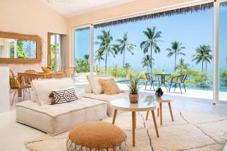 Boho Sea View Villa-Tranquil 2BR Escape KBR19 - Amphoe Koksamui - 9