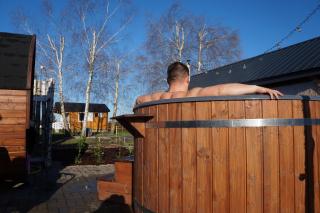 Drewniany Zakątek z sauną i jacuzzi - Jadów - 6
