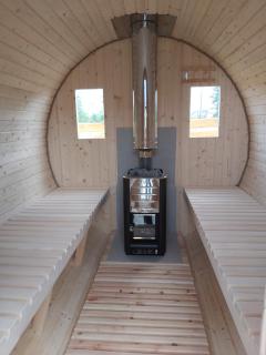 Drewniany Zakątek z sauną i jacuzzi - 4